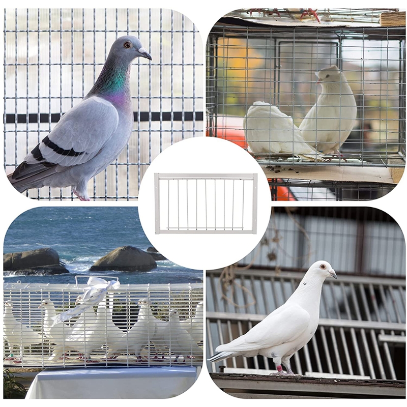 Pigeon Door Wire Bars Frame T-Trap Entrance Trapping Doors Loft Supplies for Show Pigeons Carrier Pigeons Race Pigeons Y5GB