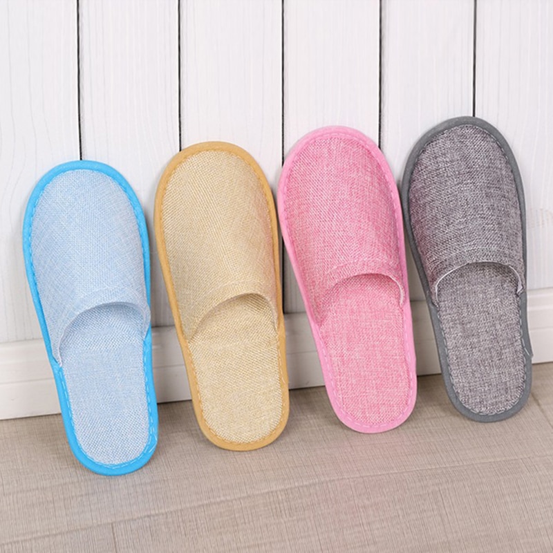 Hotel Einweg Liefert Sommer Hause Bettwäsche Hausschuhe Atmungs Plattform Schuhe für Frauen Männer passen Größe passen floppen für Gast Hotel