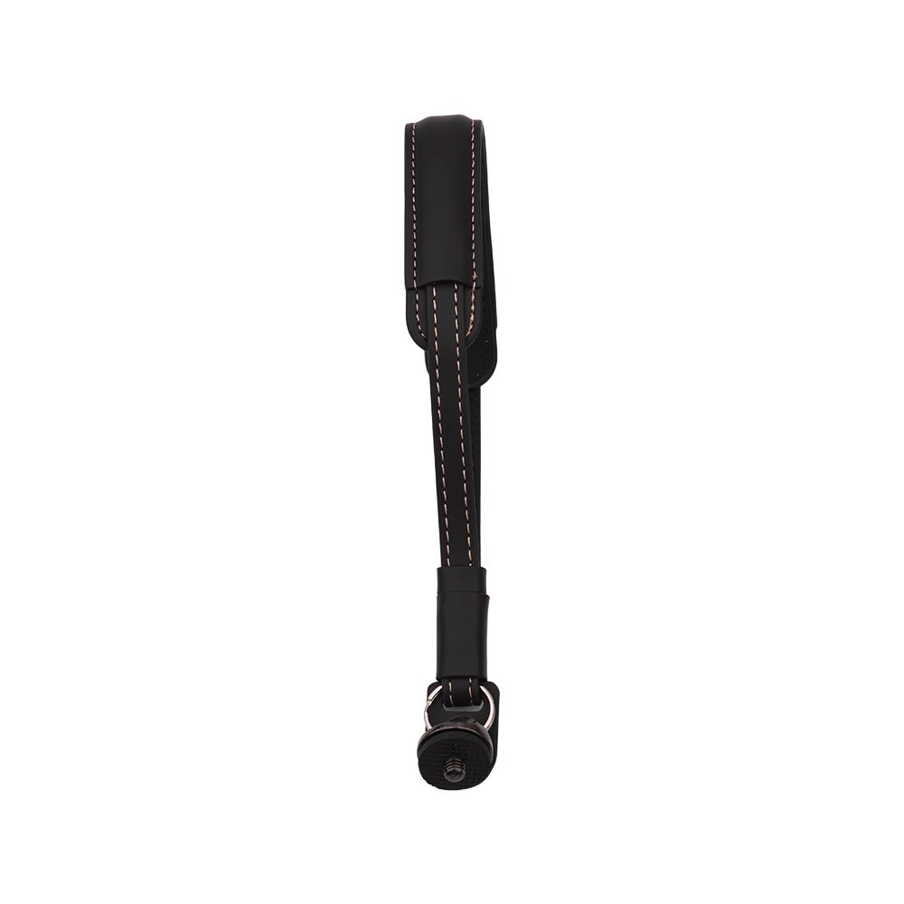 Dragonne en PU avec vis de 1/4 pouces, pour DJI OM 4 OSMO Mobile 2 3 stabilisateur de cardan portable, accessoires: Black