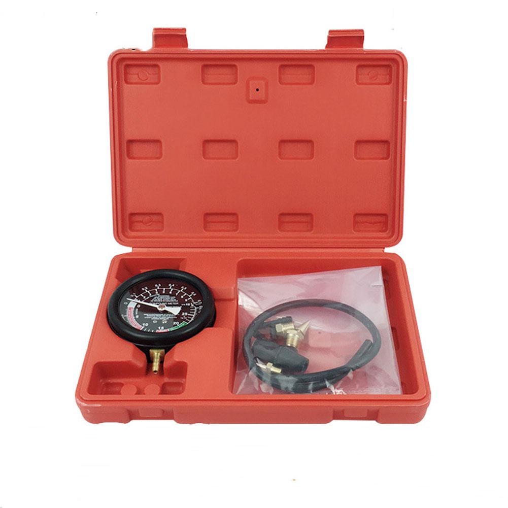 Medidor de presión de vacío para motor de coche, medidor de presión de vacío de motor de coche de alta precisión para sistema de combustible, herramienta de prueba de fugas de sello con cajas
