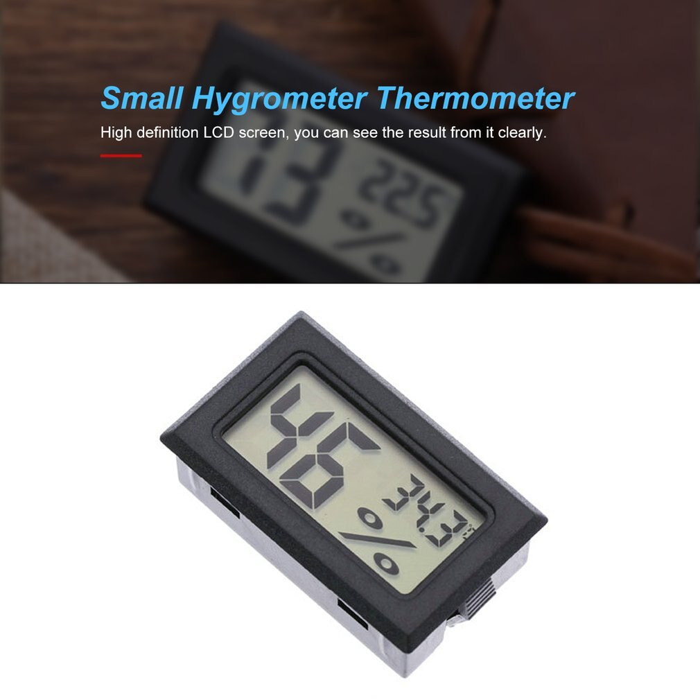 Embedded Thermometer Hygrometer Wireless Electronic Thermometer Hygrometer Digital Indoor Humidity Gauge Monitors