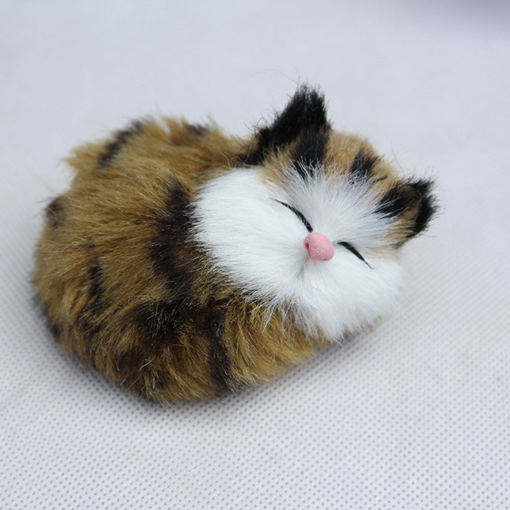 Kreative Nette Simulation Katze mit Hängenden Korb Hause Auto Ornament Spielzeug