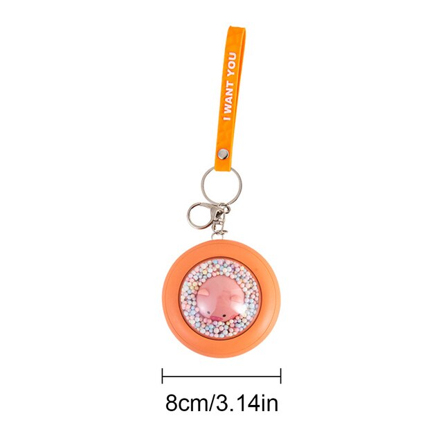 Mini usb handvärmare uppladdningsbar vinter handvärmeficka kompress magvärmare elvärmare år jul: Orange