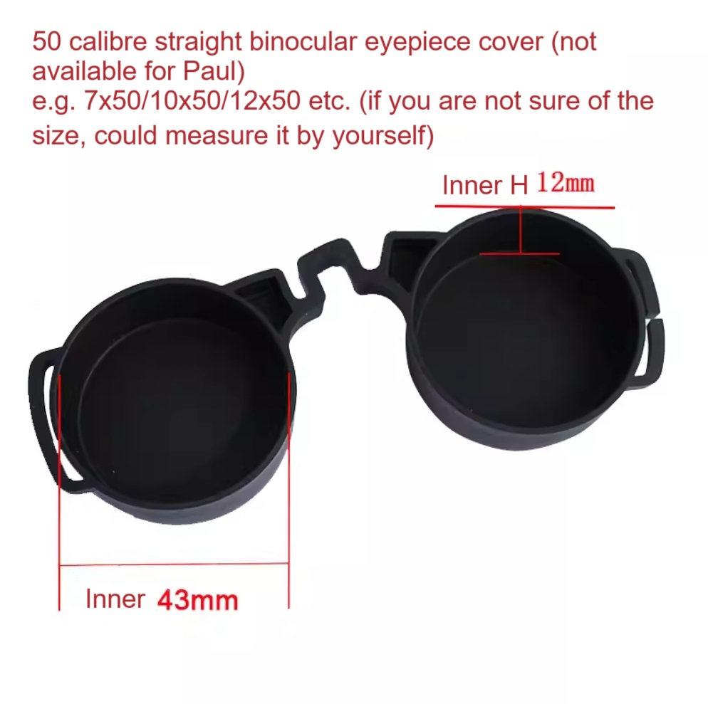 Binoculars Telescope Universal Rubber Eyepiece Cover Monocular Objective Lens Dust Protective Shield Elastic Eye Cup Cap Guard: WHITE