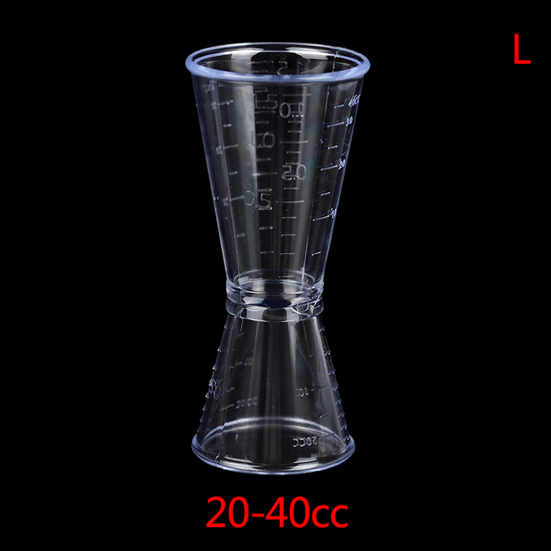 1pcs Short Drink Measuring Cup Cocktail Shaker Jigger Cocktail Measure Cup For Home Bar Party Useful Bar Accessories: L