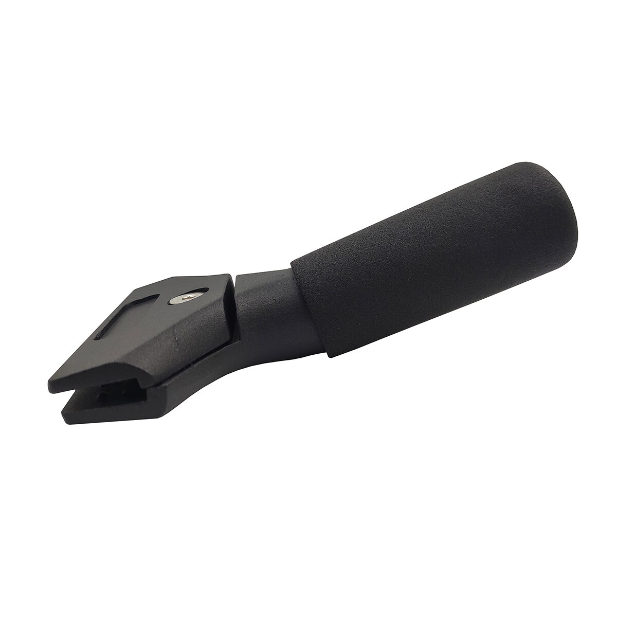 Alloy Handle 14cm for Window Squeegee BLUEMAX Rubber Strip Blade Glass Clean Water Wiper Ice Scraper Carbon Fiber Wrap Tool B54