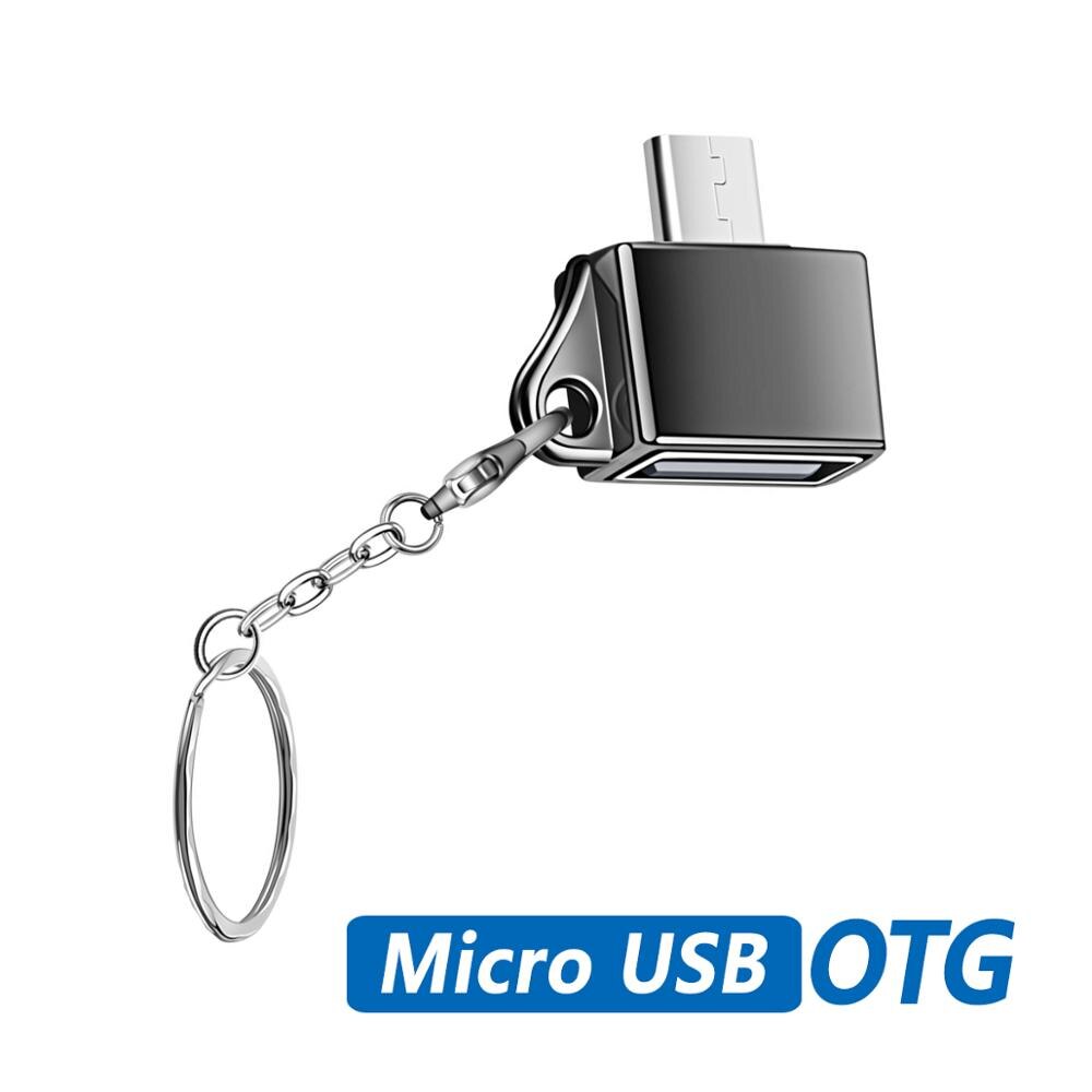 Micro Usb Type C Otg Adapter Micro Usb Converter Voor Mobiele Telefoon Tablet Type-C Kabel Otg Plug Lading data Schijf Connector