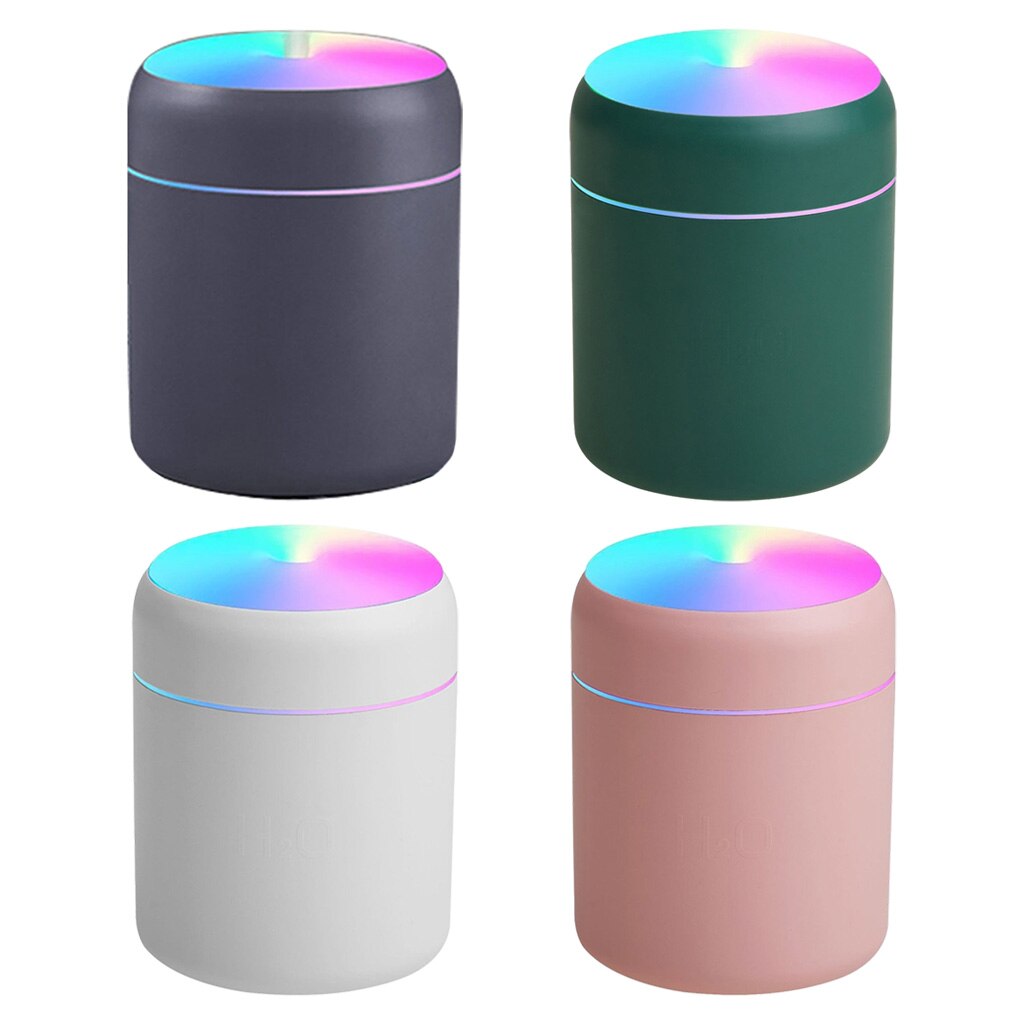 Mini Humidifiers with Night Light, Cool Mist Humidifier USB Air Diffuser, for Home Office Bedroom Desktop