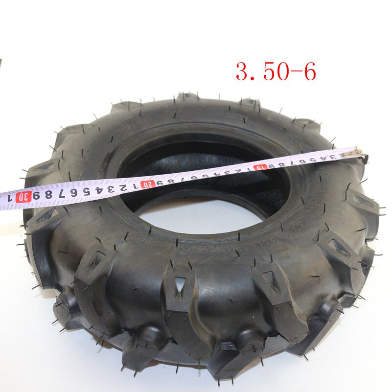 3.50-6 tire Tractor Tyre Wheel For ATV Quad Lawn Mower Garden Tractor rotary cultivator 3.50-6.5 thickening vacuum tyre