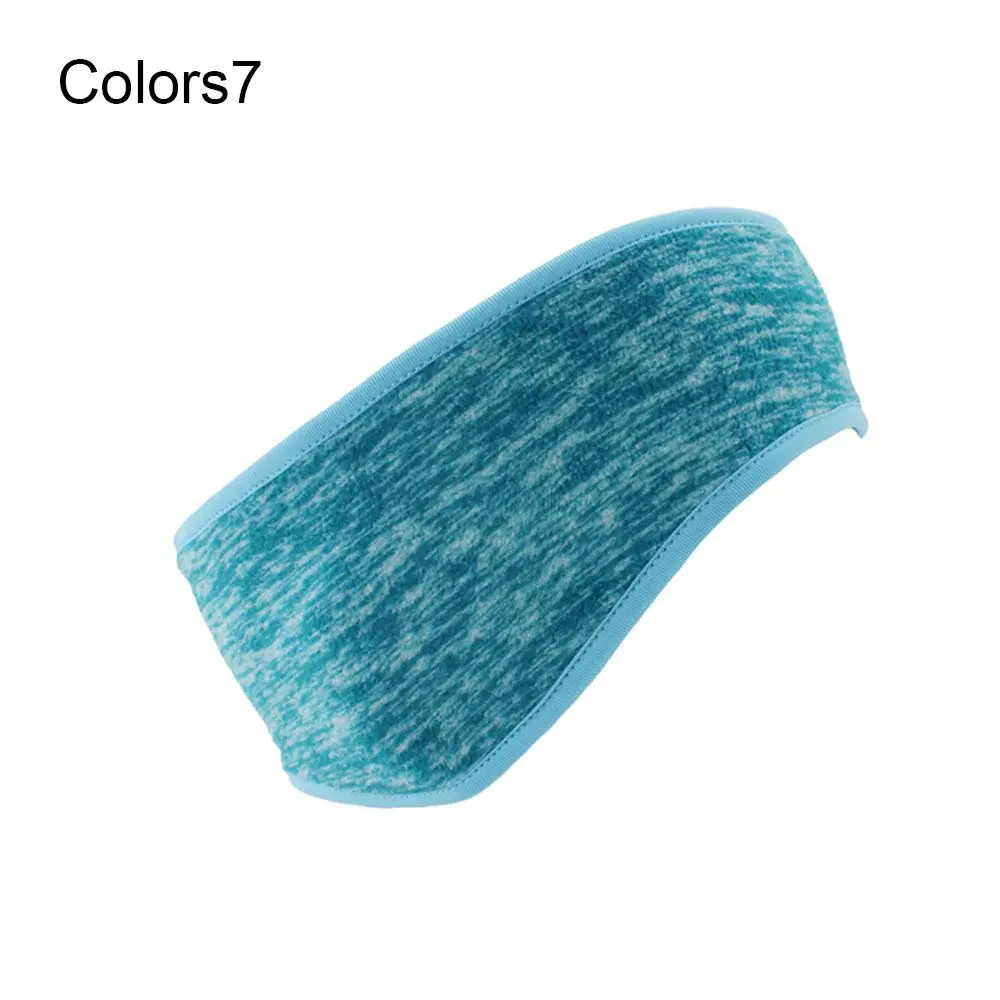Ear Muffs Headband Women Men Winter Sweatband Running Headband Ear Warmer Fleece Ear Cover Outdoor Sports Hair Sweat Hair Bands: Dark Grey