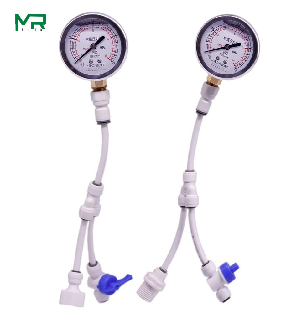 Yn60 anzug 0 ~ 1,6 MPA öl druck Anti Vibration Haushalts klopfen wasserfilter Manometer Prüfung wasser rohr Druck Messgerät