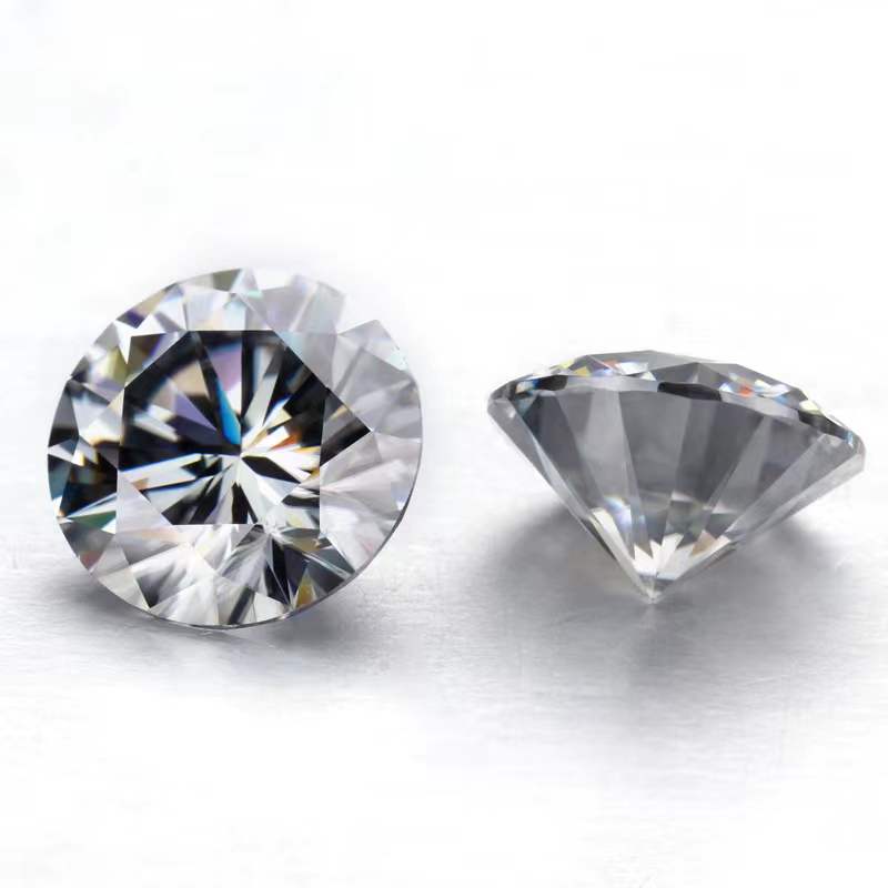 Hochpigmentierter moissanit mit hoher farbtiefe und reinheit 2.0ct wunderschöNe schmuckstücke, sterben wir unterstützen