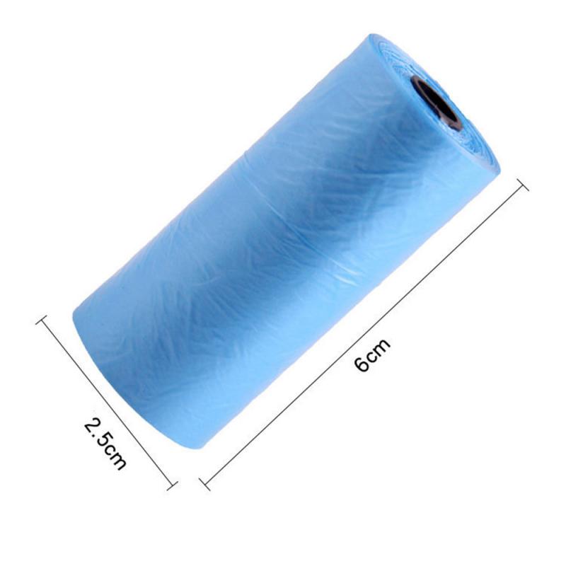 1 Roll Pet Garbage Bag Thick Convenient Environmental Cleaning Waste Bag Pet Rubbish Pick Up Bag Small Garbage Trash Bag
