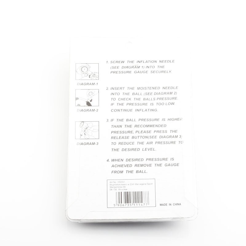 Barómetro de baloncesto , aguja de presión de Gas de Metal, reloj de aire para balón de fútbol, voleibol, barómetros de balonmano