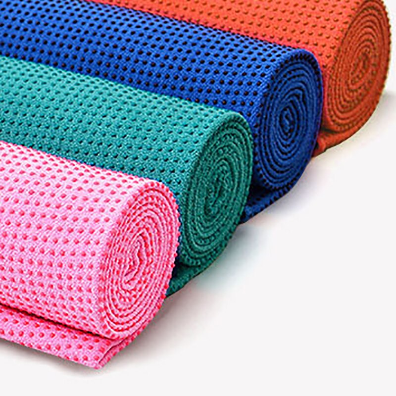 183*63Cm Katoen Yoga Deken Zachte Reizen Sport Fitness Oefening Yoga Pilates Mat Cover Elastische Fitness Band Yoga stretching Riem