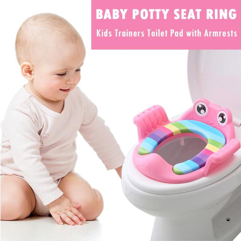 Sammenleggbar baby potte spedbarn låve toalett trening sete med justerbar stige bærbare urinal potte trening seter til låve