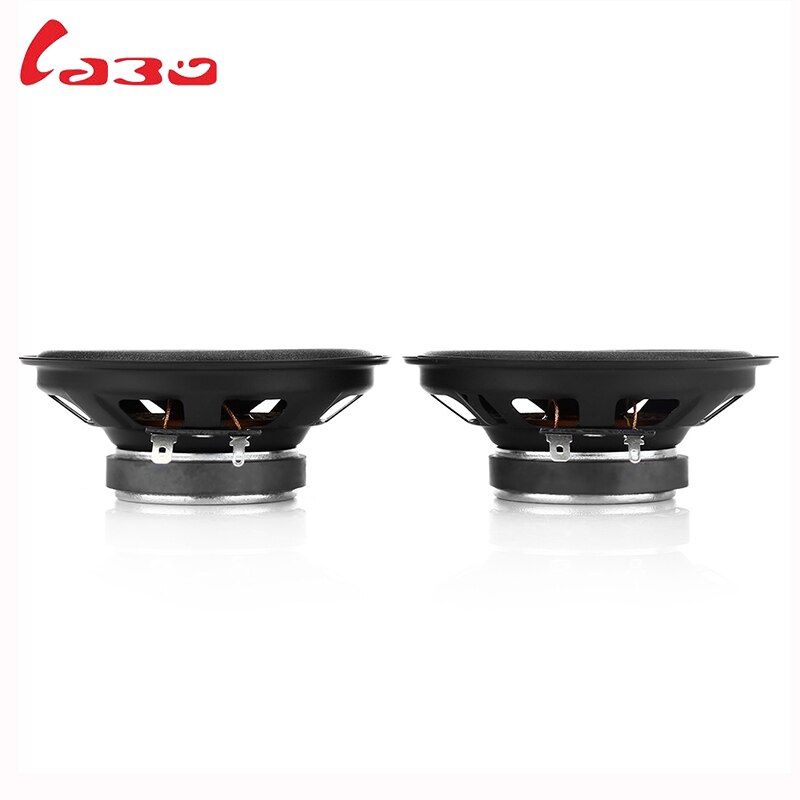 2pcs LABO LB-PS1401D 4" Vehicle Loudspeaker Automobile Automotive Car HiFi Full Range Bubble Gum Edge Speaker 88dB Sensitivity