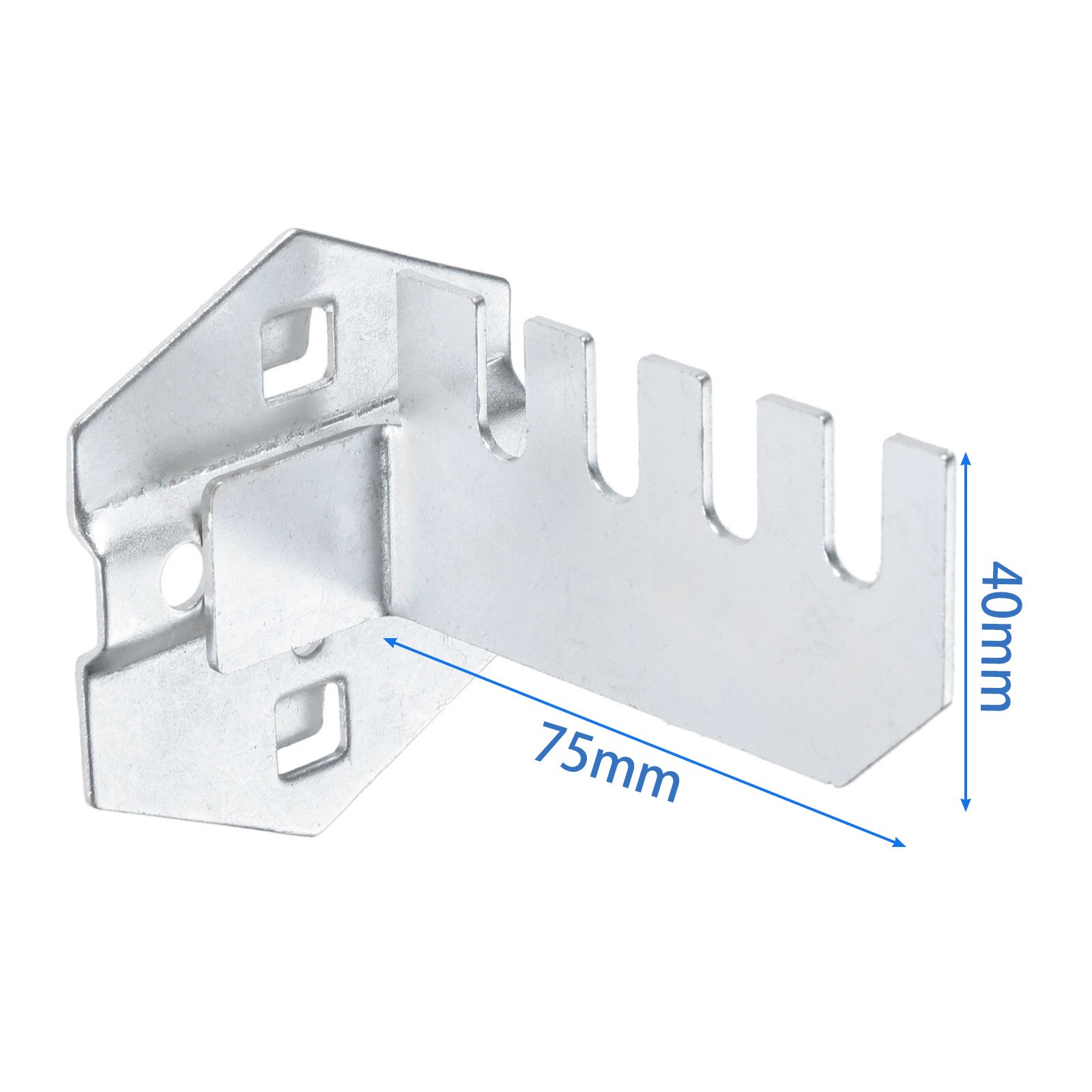 Wall Mounted Hook Hole Board Steel Hanger Tool Storage Shelf Garage/Garden/Kitchen Organizer Hammer/Pliers/Coil/Saw/Wrench/Tapes: Blue