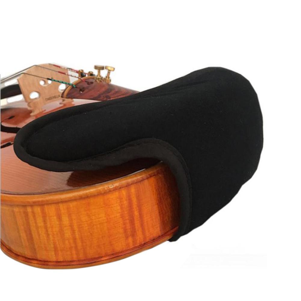 Viool Chin Schoudersteun Zachte Katoenen Pad Spons Cover Protector voor 1/4 1/8 1/2 3/4 4/4 Brug Type Viool Fiddle accessoires