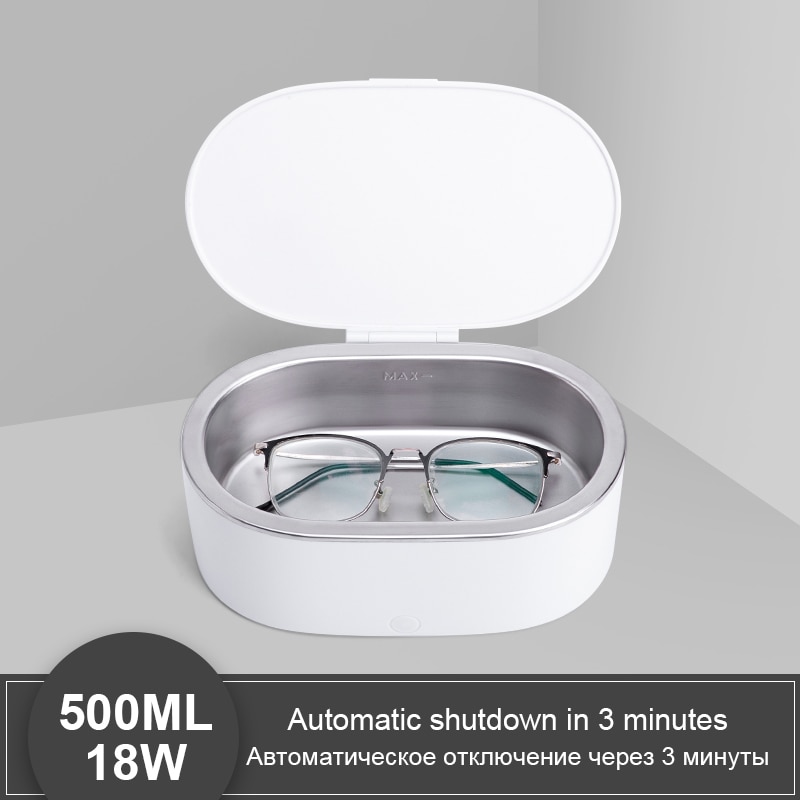 Ultrasonic Cleaning Machine 45000Hz High Frequency Vibration Wash Cleaner Washing Jewelry Glasses Watch