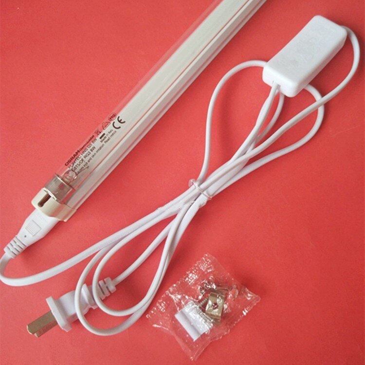 Lampa UV HNS 8W lampa laboratoryjna 254nm rura sterylizacyjna 8W kompletny zestaw lampa UV