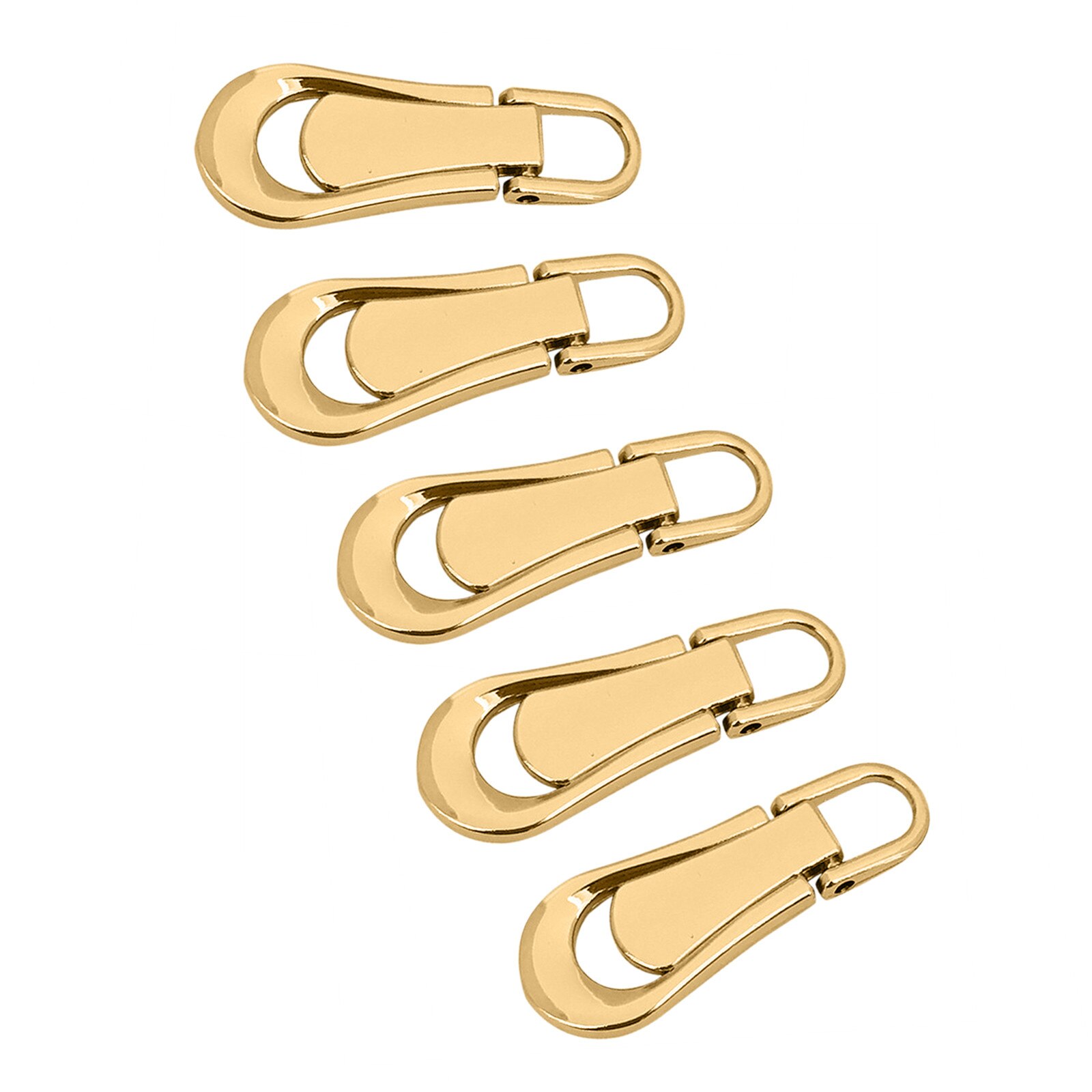 Zipper Sliders Multifunctional Detachable Zipper Puller Set DIY Sewing Supplies Zipper Lightning Repair Kits zamki błyskawiczne: 5PCS C