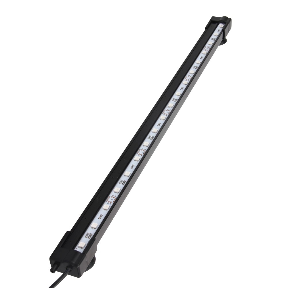 Waterproof LED Aquarium Lights Fish Tank Light 16/26/31/46CM Submersible Underwater Lamp Aquatic Decor Lighting EU/AU Plug D25