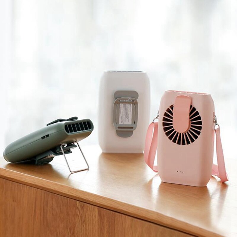 Usb-zakventilator, stille kleine, draagbare handventilator, luchtreiniging, draagbare mini-ventilator, oplaadbaar usb-ventilator