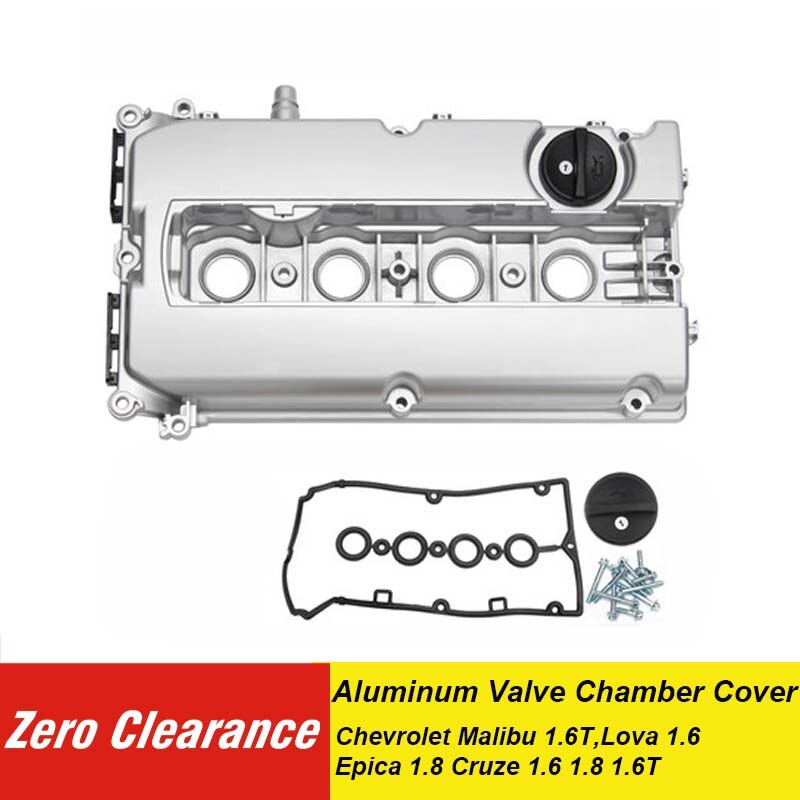Aluminum Engine Valve Chamber Cover With Gasket For Buick Excelle GT XT Regal for Chevrolet Lova Aveo Cruze Epica
