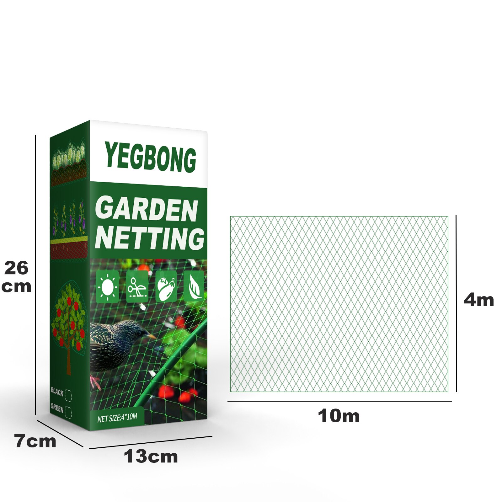 Garden Reusable Insect Protection Net Bug Insect Bird Net Barrier Vegetables Fruits Flowers Plant Protection Greenhouse Netting