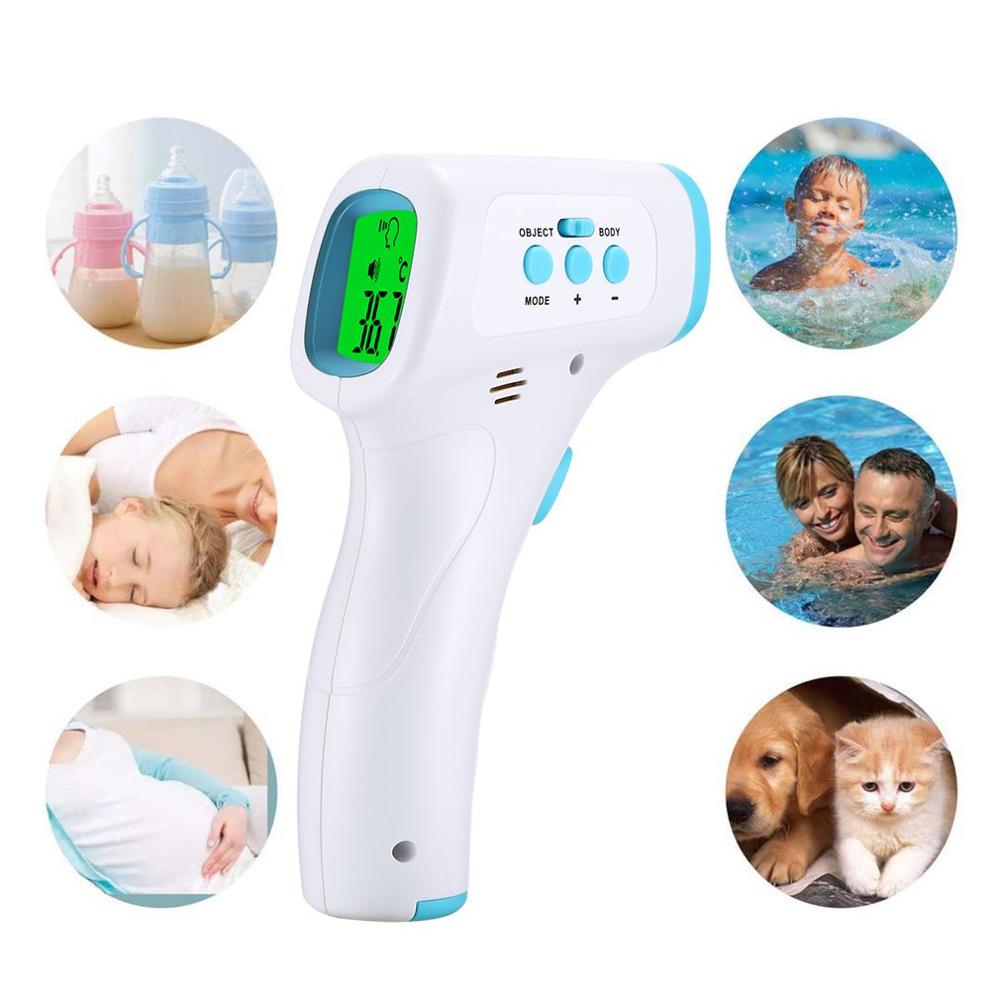 Baby Volwassenen Body Thermometer Outdoor Home Koorts Oor Voorhoofd Digitale Infrarood Thermometer Non-Contact Thermometer
