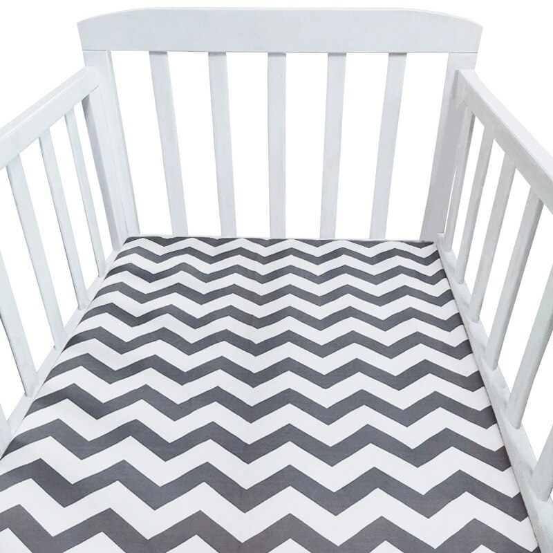 Vauvan pinnasänky lakanat patjan suojapäällinen 100%  puuvillasängyn lakanan suoja vauvan taaperoille pojille tytöille vuodevaatteet 110*65cm: No3