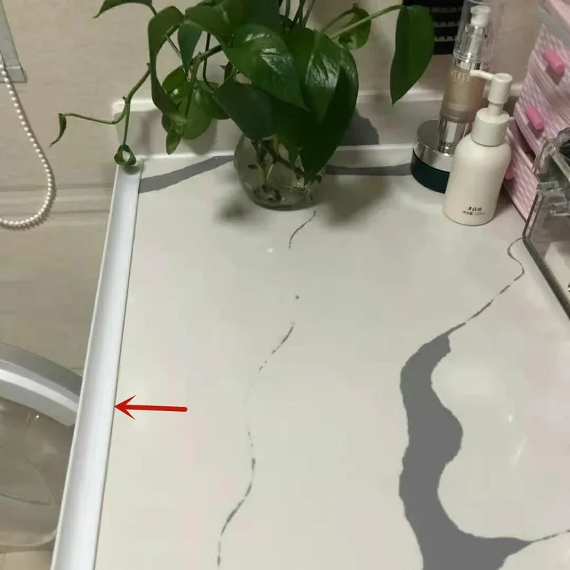 Multi-Size Keuken Waterkerende Strip Zelfklevende Deurafdichting Strip Badkamer Scheiding Douche Dam Badkamer Water Stopper