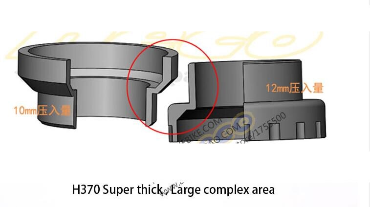 Neco headset med høj styrke 34mm is34/28.6 is34/30 1-1/8 " cykelgaffel mountain mtb