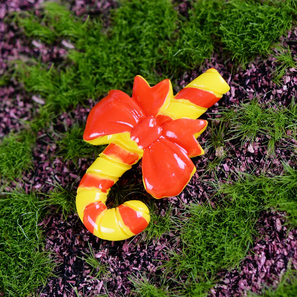1pc decoratie micro landschap hars knutselen kerst eland hoed schattige dieren volksknutselen huisdecoratie kerst: 10