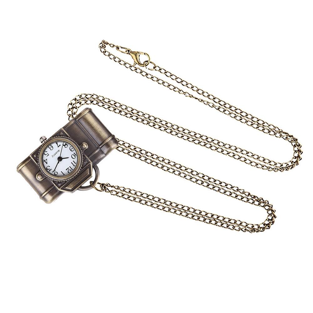 Personality Quartz Pocket Watch Light Pendant Small Pocket Watch Watch Clock Relogio De Bolso #4D04