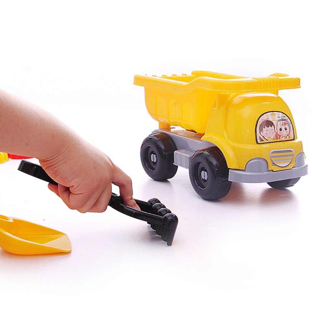 5 enfant sable camion seau pelle plage bord de mer jouer enfants bord de mer sable fosses jouet Kit