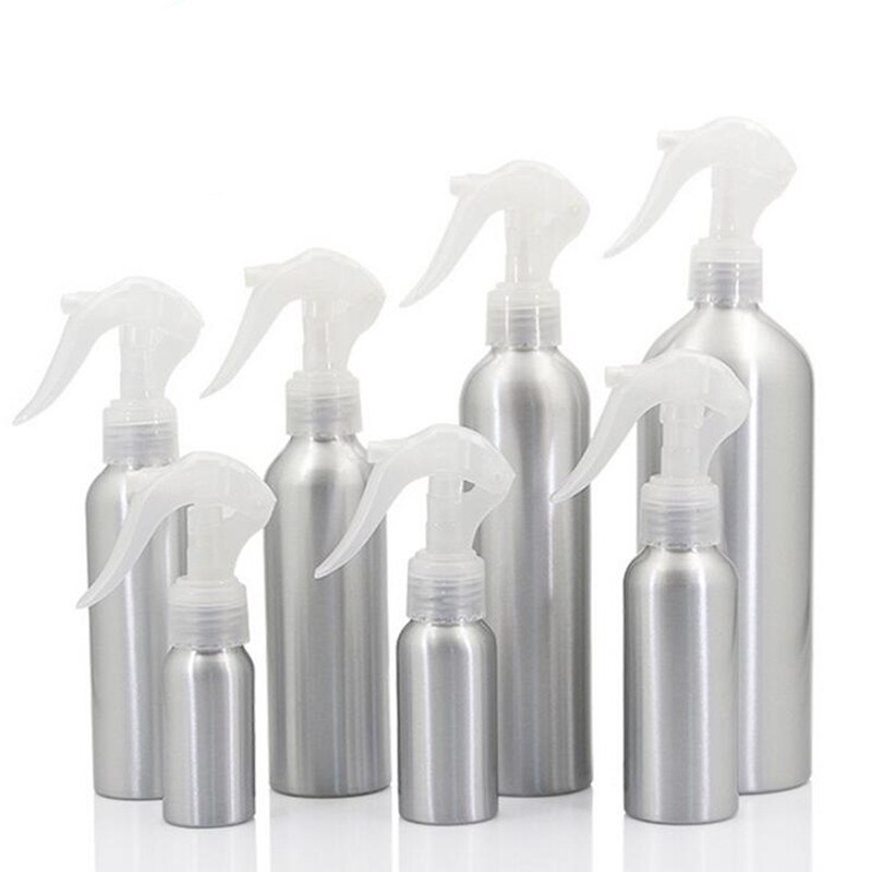 1Pc 30/50/100/120/150/250ml Aluminum bottle mice spray bottle Fine Mist Aluminum Refill Bottle Mouse Portable Spray Bottles