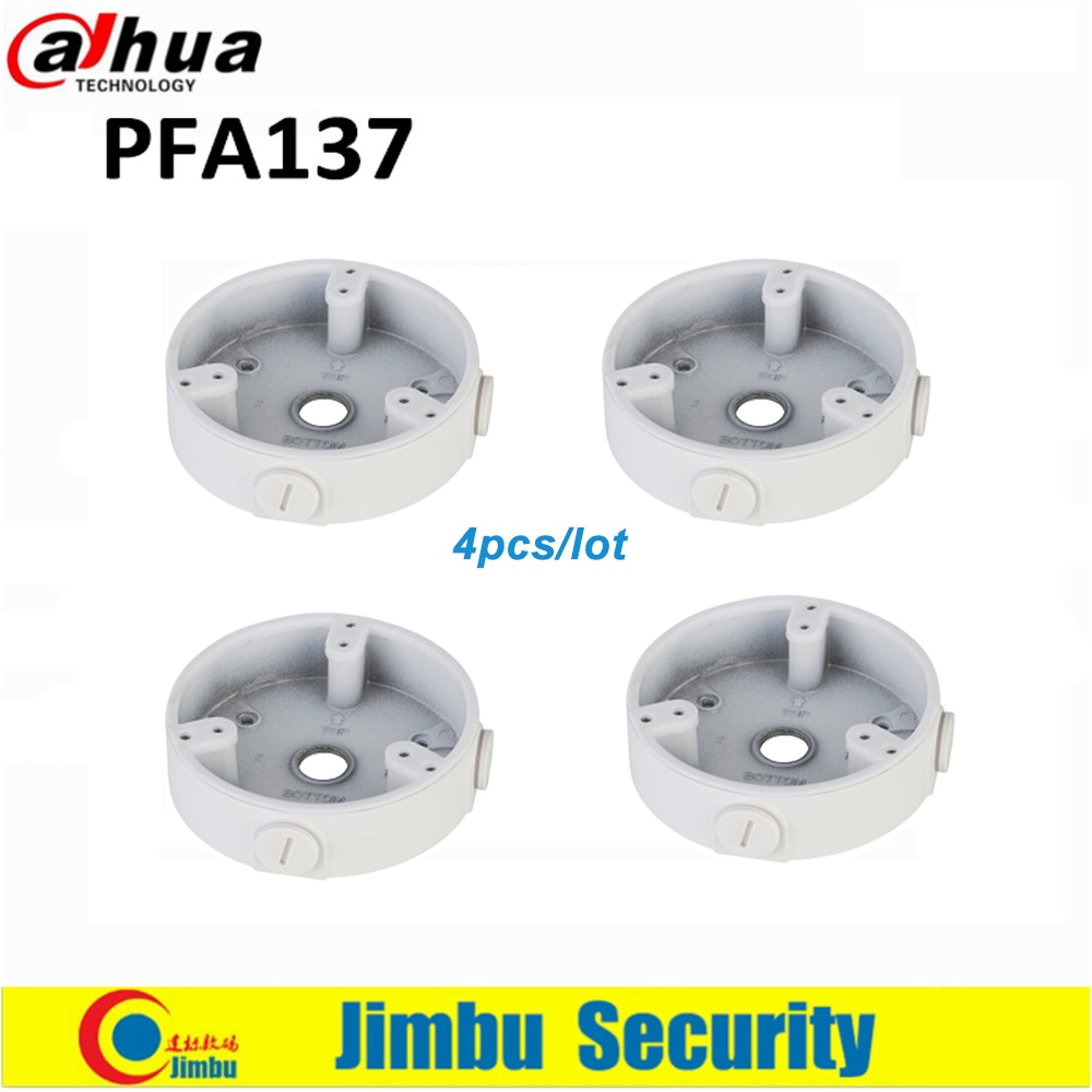 Dahua CCTV bracket PFA137 4pcs/lot Water-proof Junction Box IP Camera Brackets Camera Mounts CCTV accessory