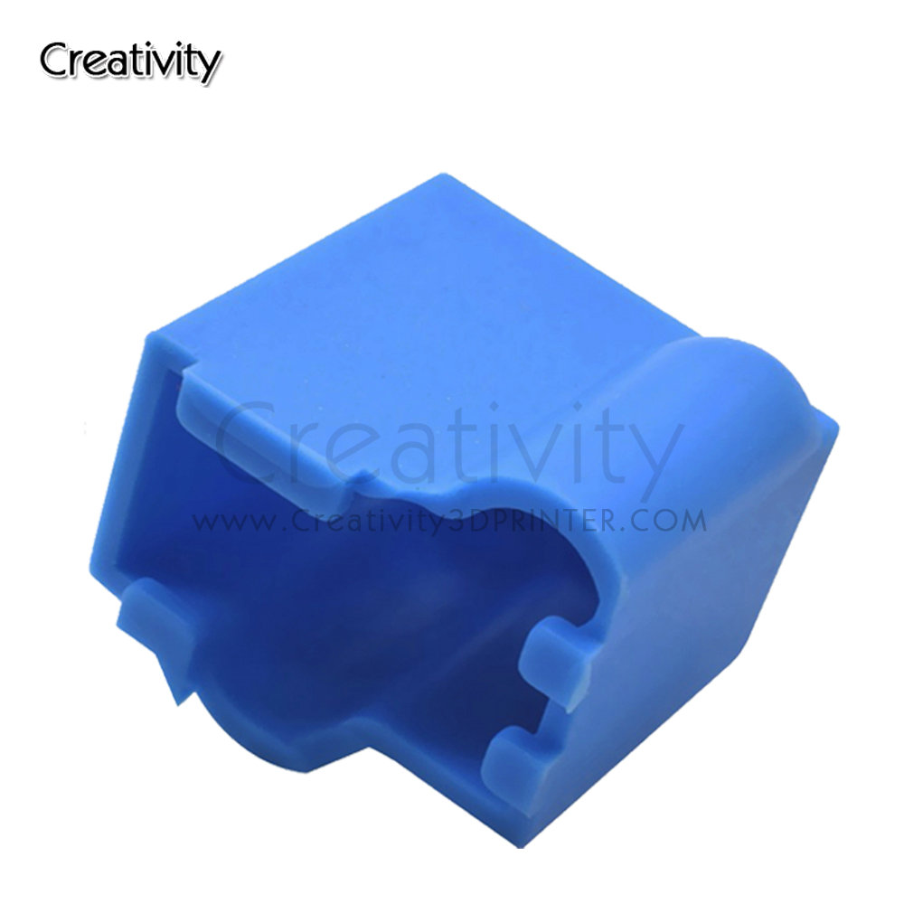 Creatività Parte stampante 3D Vulcano Calzini in silicone per Sidewinder X1 genio Vulcano Blocco termico J-testa Hotend Estrusore Blocco Copertura