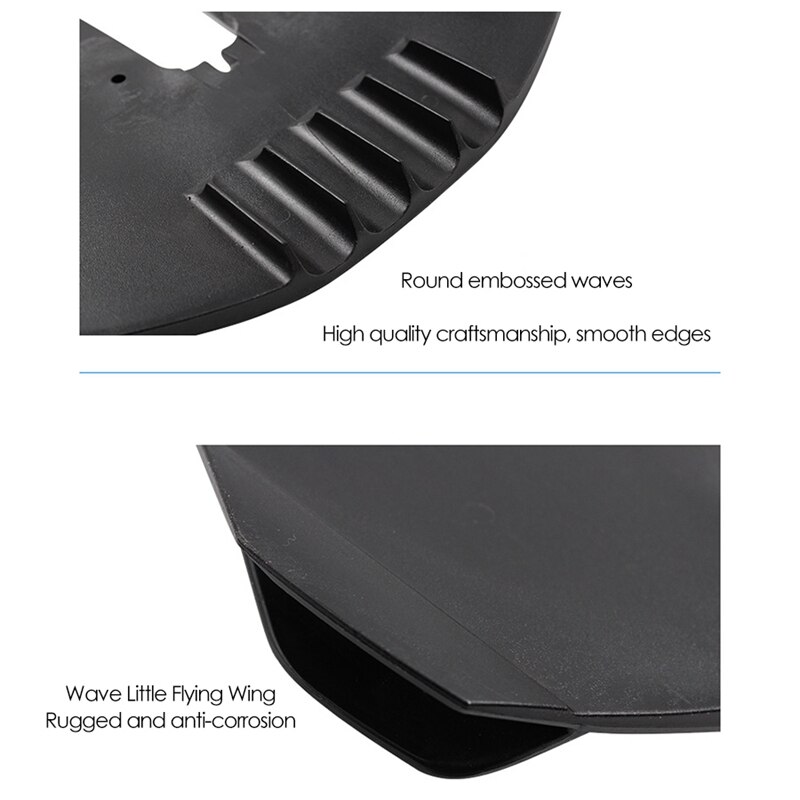 Boat Hydrofoil Stabilizer Marine Stabilizer Fins for Outboards &amp; Sterndrive Lower Unit 15 to 300 HP