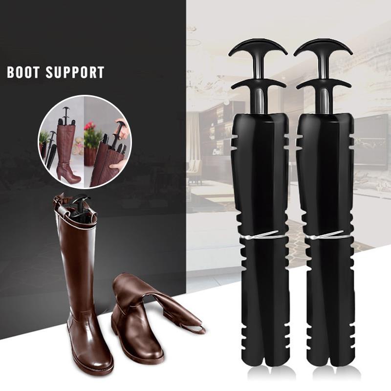 Pratique longue botte Shaper civière arbre gardien noir rangement cintre chaussure organisateur pratique Supporter 40*7*7CM