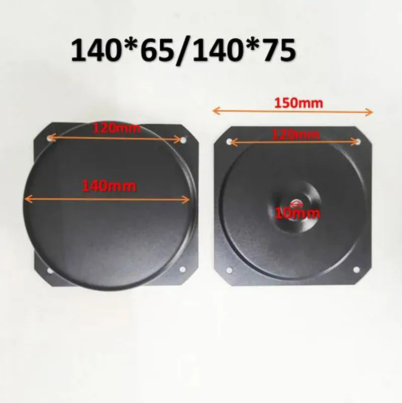 Toroidal Transformer Cover Shrouds End Bells Metal Shield Sealing Protective Screening Can Audio Speaker Accessories: black