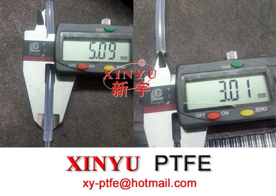 Tetrafluorid kapillær  f4 polytetrafluorethylen slange ptfe fep transparent  f46 rør pfa rør
