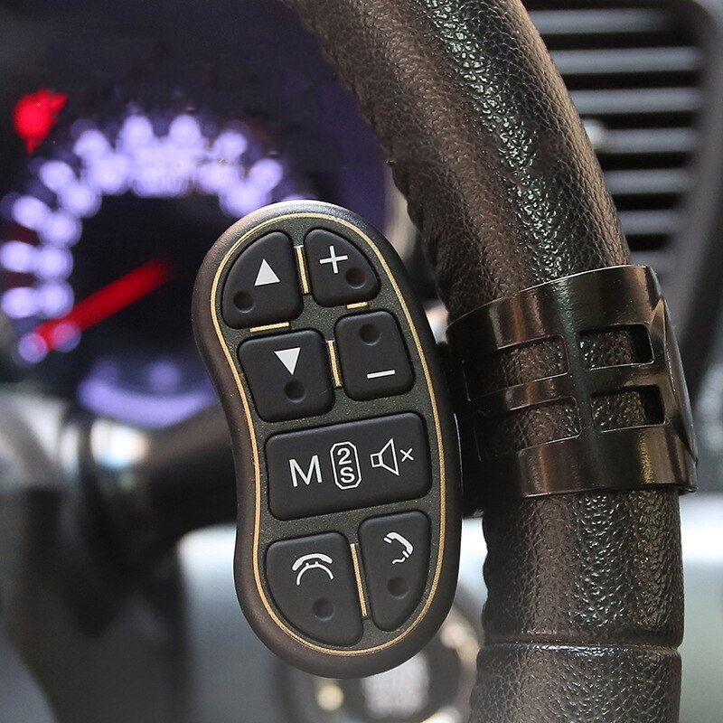 Universal Car Wireless Steering Wheel Control System for Lexus Honda Civic Opel Astra Mazda 3 6 Kia Rio Ceed Volvo: Default Title