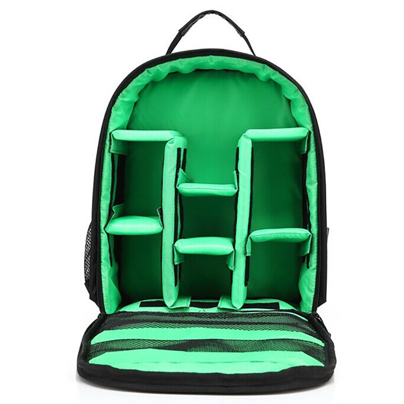 Multi-Functional Camera Case Bag Digital Video Backpack Hold DSLR camera body Camping Picnic Bags Waterproof Camera Case Bag: Red