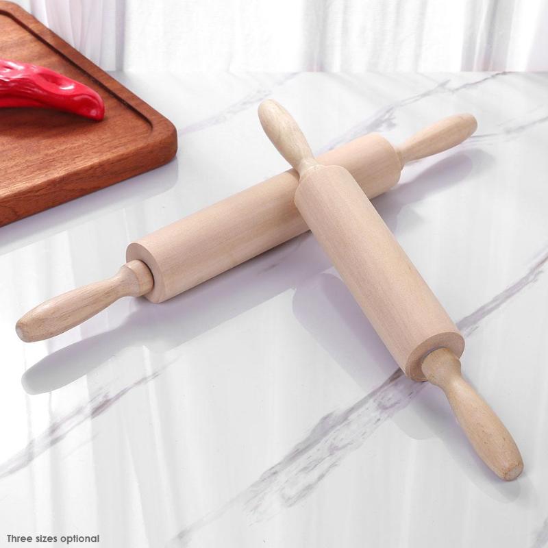Küche Holz Rolle Stift Fondant Kuchen Teig Backen Kekse Keks Braten Holz Pizza Nudel rollen Kleine Gerät