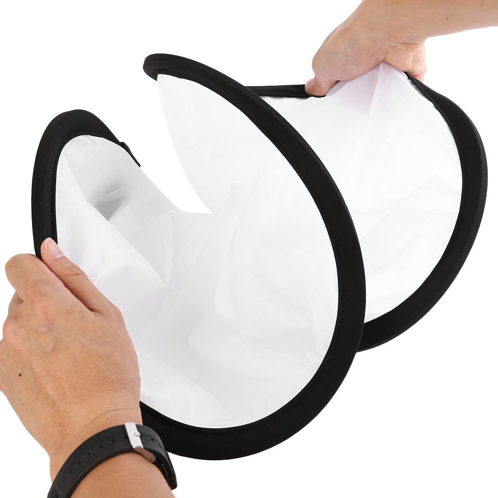 5 in 1 Unique Round Photography Reflector Zippered Storage Bag Easy Carry Collapsible Photo Studio Vlog Reflecotor