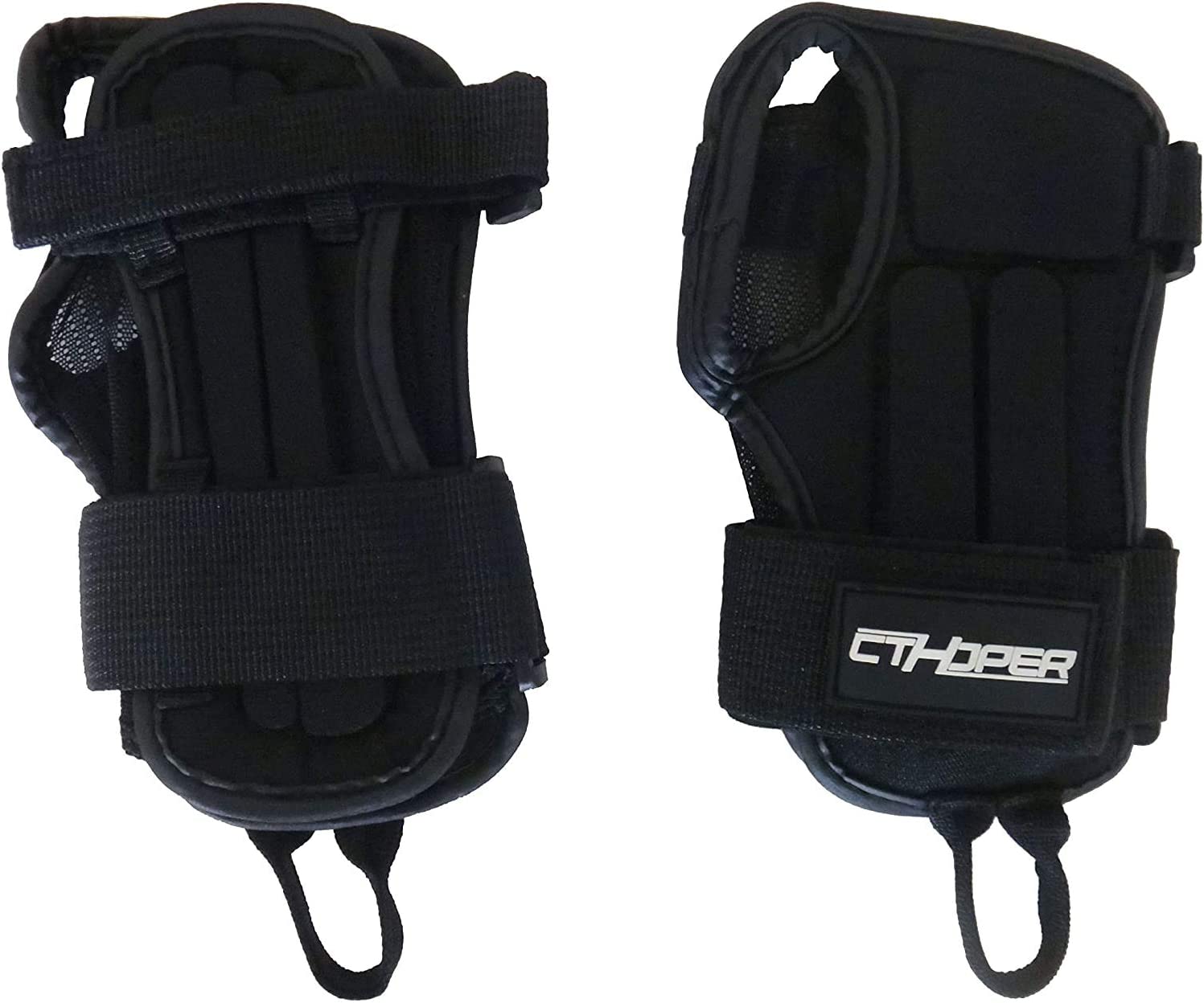 CTHOPER Muñequeras Soporte para Hombres Mujeres Snowboard, Skateboarding, Patinaje sobre ruedas, Ciclismo, MTB, Deportes Protección de manos