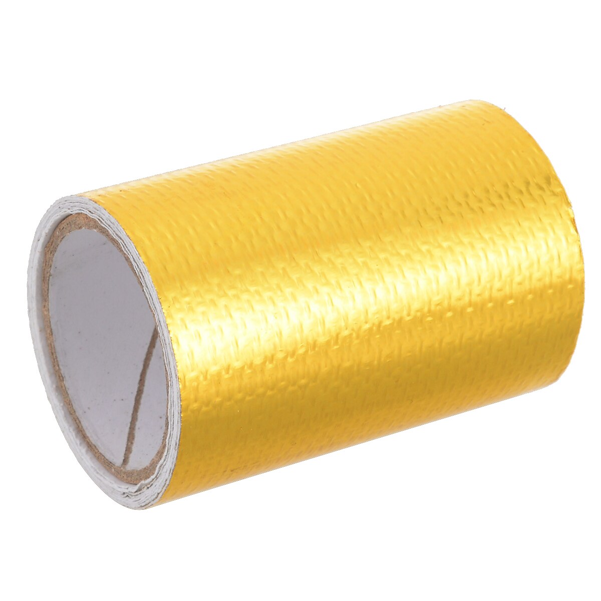 1 Roll 5cm*80cm Gold High Temperature Heat Shield Wrap Tape Adhesive Reflective Engine Fiberglass Tape